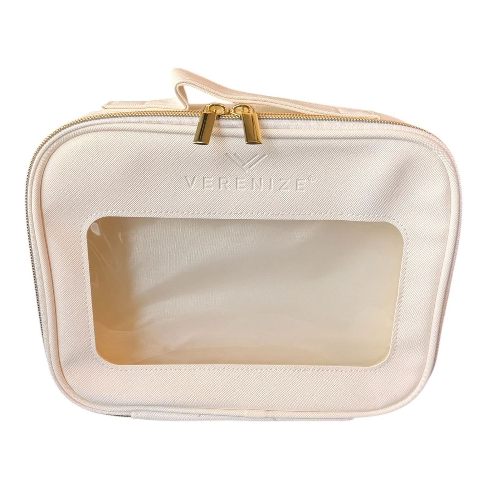 Premium Cosmetic Travel Bag with Clear Window
