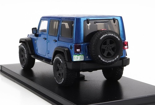 MODELLINO AUTO STATICO GREENLIGHT JEEP WRANGLER UNLIMITED BLACK BEAR 2016 1/43 - Foto 5 di 7