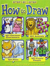 How to Draw 101 Cartoon Characters- - Paperback, by Top That staff - Good o