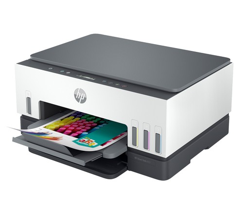 HP Smart Tank 6001 All-in-One InkJet Printer, Color Mobile Print, Scan, Copy, - Picture 3 of 10