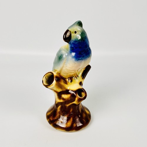 Konvolut 8 Vintage Japan Keramik Vogel Blume Frösche bunt Mid Century Figuren - Bild 8 von 24