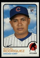 Manuel Rodriguez 2022 Topps Heritage Chicago Cubs Rookie #291
