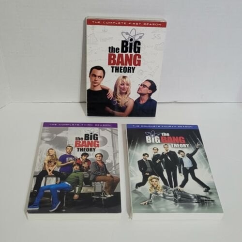 3 pc Lot THE BIG BANG THEORY Seasons 1 3 4 DVD Lot - Picture 2 of 5