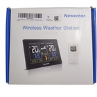 Newentor Weather Station Wireless Indoor Outdoor Thermometer, Color Display