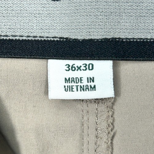 Pantalone Orvis Uomo 36x30 Tan Performance Elasticizzato Idrorepellente Escursionismo Outdoor - Foto 4 di 11
