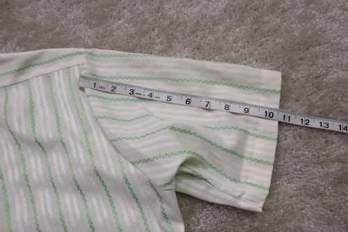 Arrow Vintage Shirt Mens 15.5 Kent Collection 70s Jaquard Striped - Picture 13 of 13