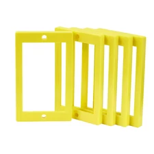 1-Gang 1/4 In. Electrical Receptacle Box Extension Ring (5/Pack)