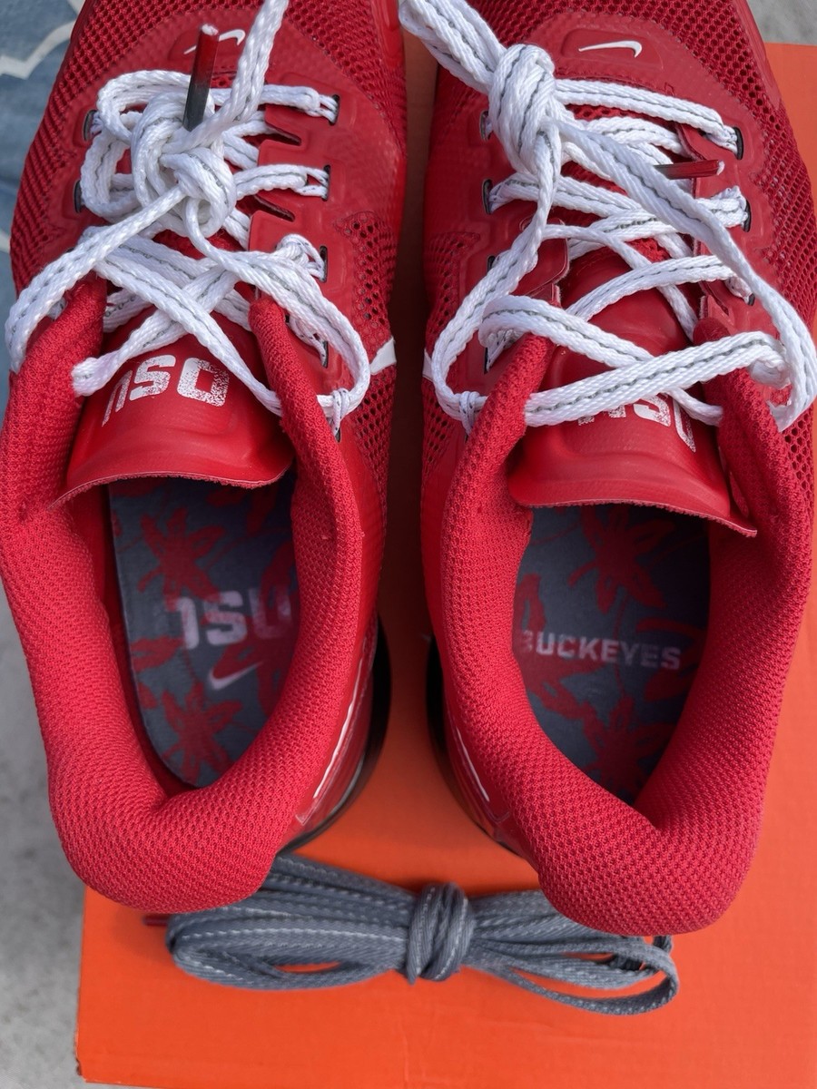 NEW MENS NIKE LUNAR TR1 RIVALRY OHIO STATE BUCKEYES SHOES 