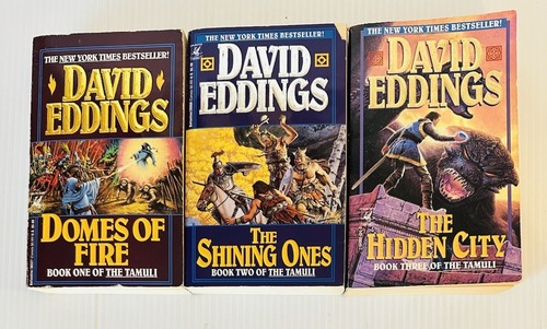 The Tamuli Trilogy David Eddings Fantasy Complete Set 1 2 3 Paperback Books