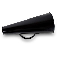 Old Fashioned Director Large Metal Megaphone Loud Hailer | Movie Prop | Film...