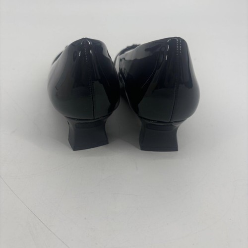 Easy Street Women's Bow-Inspired Waive Pumps Heels Black Patent Size 9.5N NWB - Bild 4 von 7