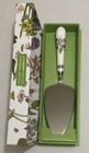 Portmeirion Botanic Garden Ceramic/Stainless Steel Cake Slice Sweet Pea NIB