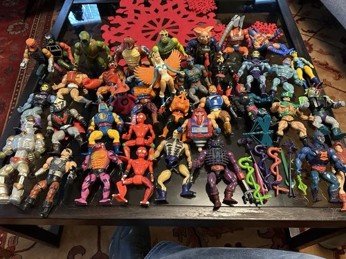Vintage MOTU He-Man figure lot MASTERS OF THE UNIVERSE Mattel 1980s