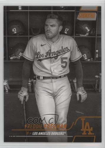 2022 Topps Stadium Club Black & White Freddie Freeman #291