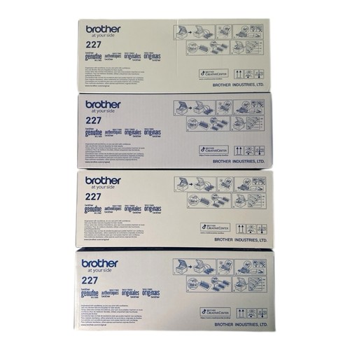 Genuine Brother TN227 Toner 4-Pack Black Cyan Magenta Yellow Cartridges – New - Picture 2 of 5