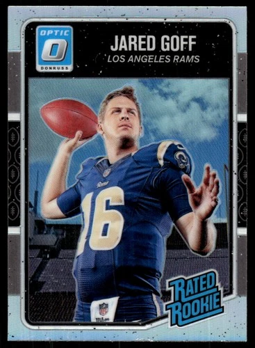 Jared Goff 2016 Donruss Optic #172 Los Angeles Rams SEE SCAN! FREE SHIPPING