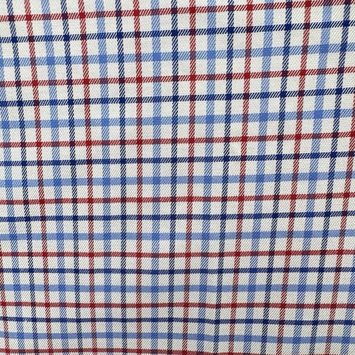 Kirkland Signature Herren Bügelfreies Sport Hemd 2XL XXL Kariert Rot Blau Kurzarm - Bild 13 von 20
