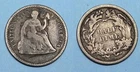 SILVER! SILVER! SILVER! SEATED LIBERTY HALF DIME #MX5-48