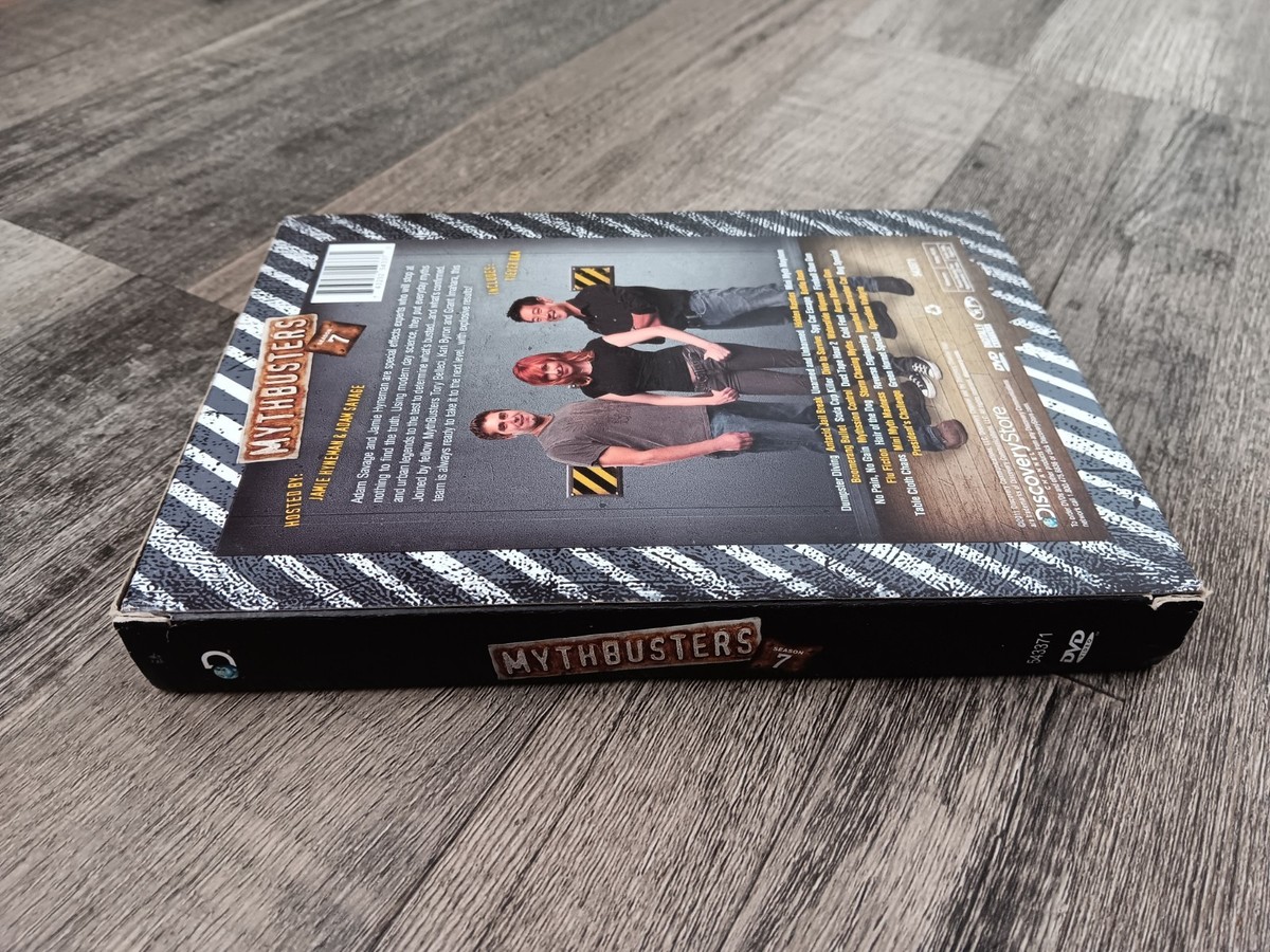 Mythbusters The Complete Season 7 Box Set 6 DVDs Discovery