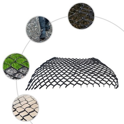 Geogrid Ground Grid Paver Geocell Grid 2in Thick Geo Grid 9x17ft HDPE for Gravel
