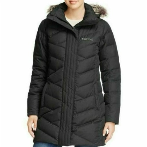 Cappotto invernale MARMOT Charcoal Varma 700 imbottitura zip intera accogliente caldo taglia L - Foto 12 di 13