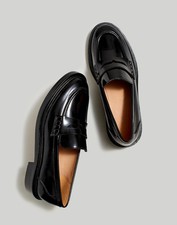 Madewell The Vernon Loafer in True Black, Size 7.5