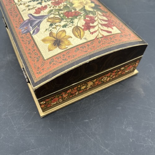 French Style? Flowers Wood Chest Trinket Jewelry Box - Picture 6 of 6