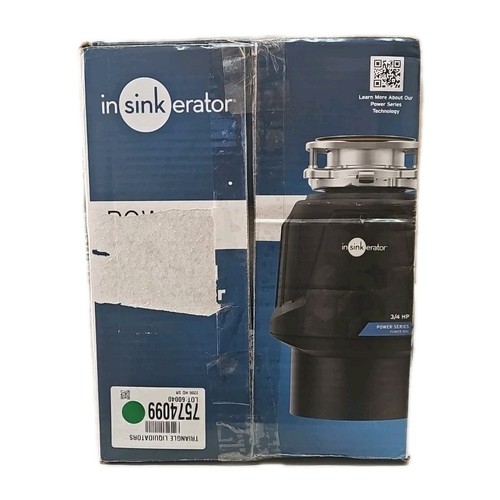 InSinkErator Continuous Feed Garbage Disposal 3/4 HP Power Series EZ Connect - Picture 5 of 6