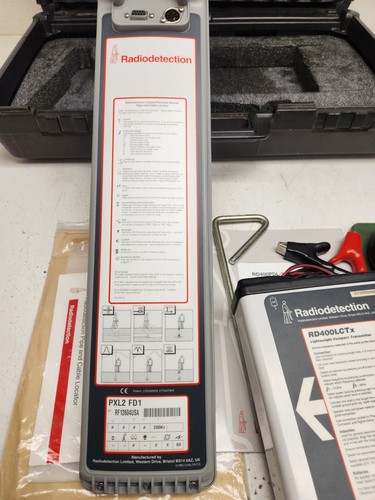 Radiodetection RD400 PXL LCTx Kabel Rohr Sonde Kanal Kamera Ortungsgerät RD4000 - Bild 7 von 17
