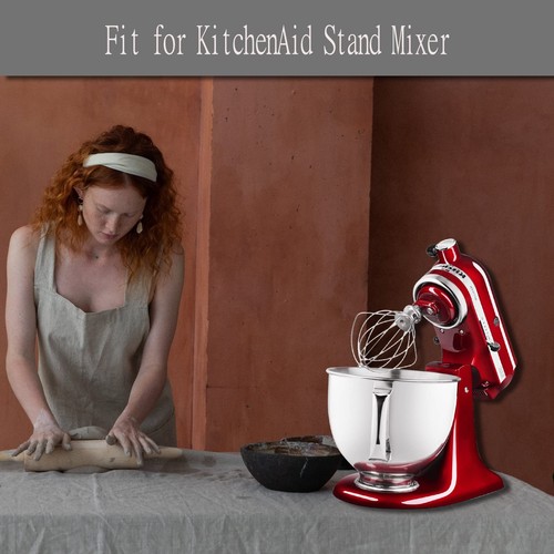 Stainless Steel Whisk Wire Whip Compatible With Kitchenaid Ksm150 Artisan Series - Picture 2 of 6