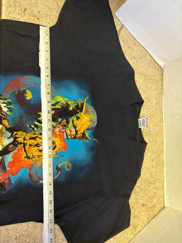 Vintage Rare XL Boris Vallejo Conan The Barbarian 1986 Shirt Single Stitch - Bild 14 von 16