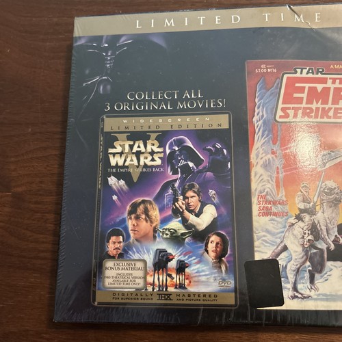 Limited Edition The Empire Strikes Back DVD & Bonus Graphic Novel Set - Sealed - Picture 4 of 10