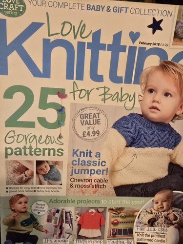 LOVE KNITTING FOR BABY MAGAZINE FEBBRAIO 2018 - Foto 2 di 5