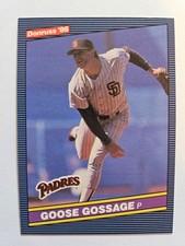 1986 DONRUSS GOOSE GOSSAGE #185 NM