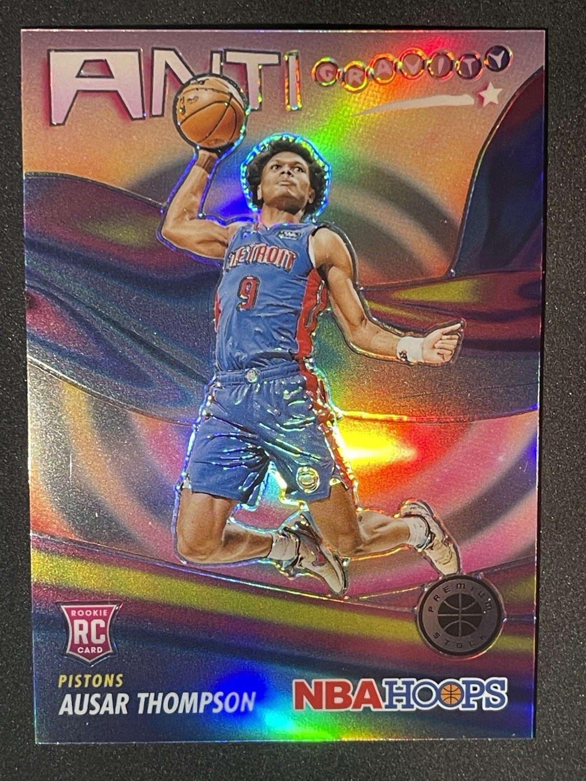 2023-24 Panini Nba Hoops - Anti-Gravity - Ausar Thompson #8 Silver Prizm (RC)