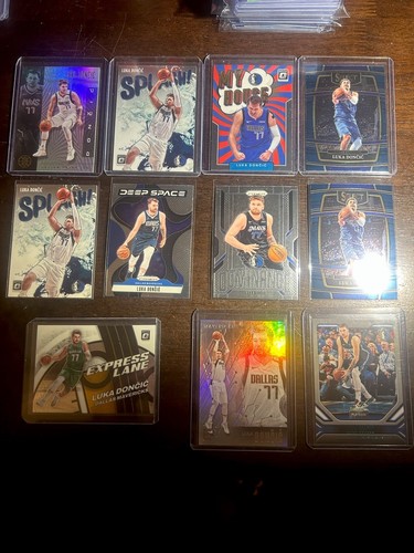 11 LUKA DONCIC Holo Lot! - Prizm, Optic & More! *Mavericks