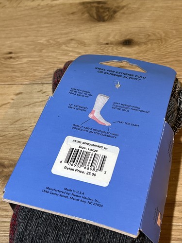 New Woolrich 2 Paar ultimative Merinowolle Socken Herren Gr. L 8-12 anthrazit juckreizfrei - Bild 3 von 9