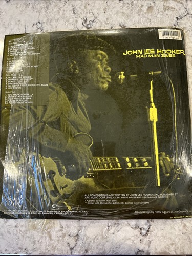 JOHN LEE HOOKER MAD MAN CHICAGO BLUES Double VINYL '72 CHESS MASTERS Ex/NM - Bild 5 von 5