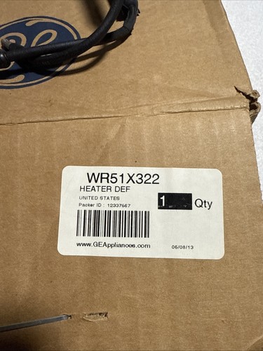 NEU OEM WR51X322 Original GE Kühlschrank Abtauen Heizung KOSTENLOSER VERSAND
