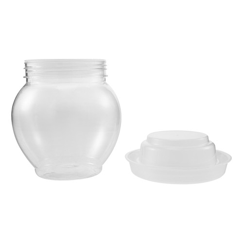 2 Pieces Kimchi Jar Storage Pickling Container Covered Fermenting - Foto 3 di 12