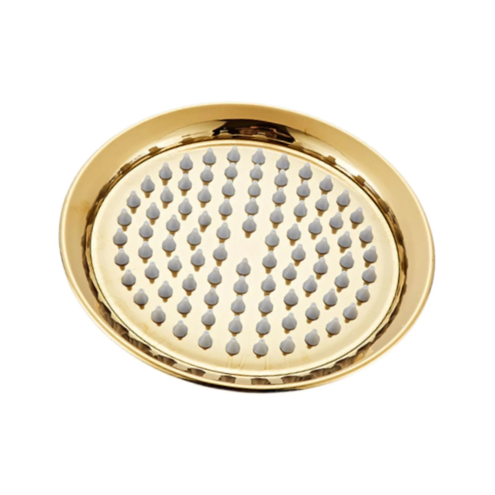 Rain Shower Head Shower Replacement Silicone Nozzle Sturdy Round