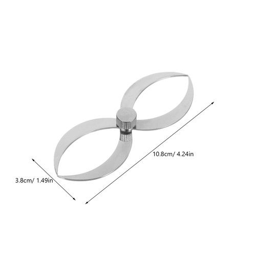 Herramienta de medición precisa de acero inoxidable con pinza de calibre de hueco - Imagen 4 de 12