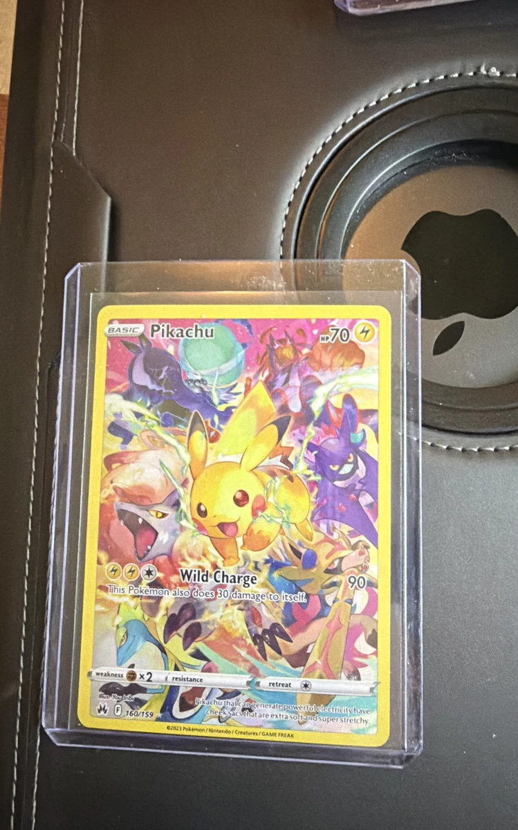 Pikachu 160/159 Crown Zenith for sale | eBay