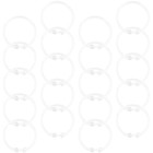 20 Pcs Round Hooks Bath Drapery Gardinen-haken Duschvorhanghaken