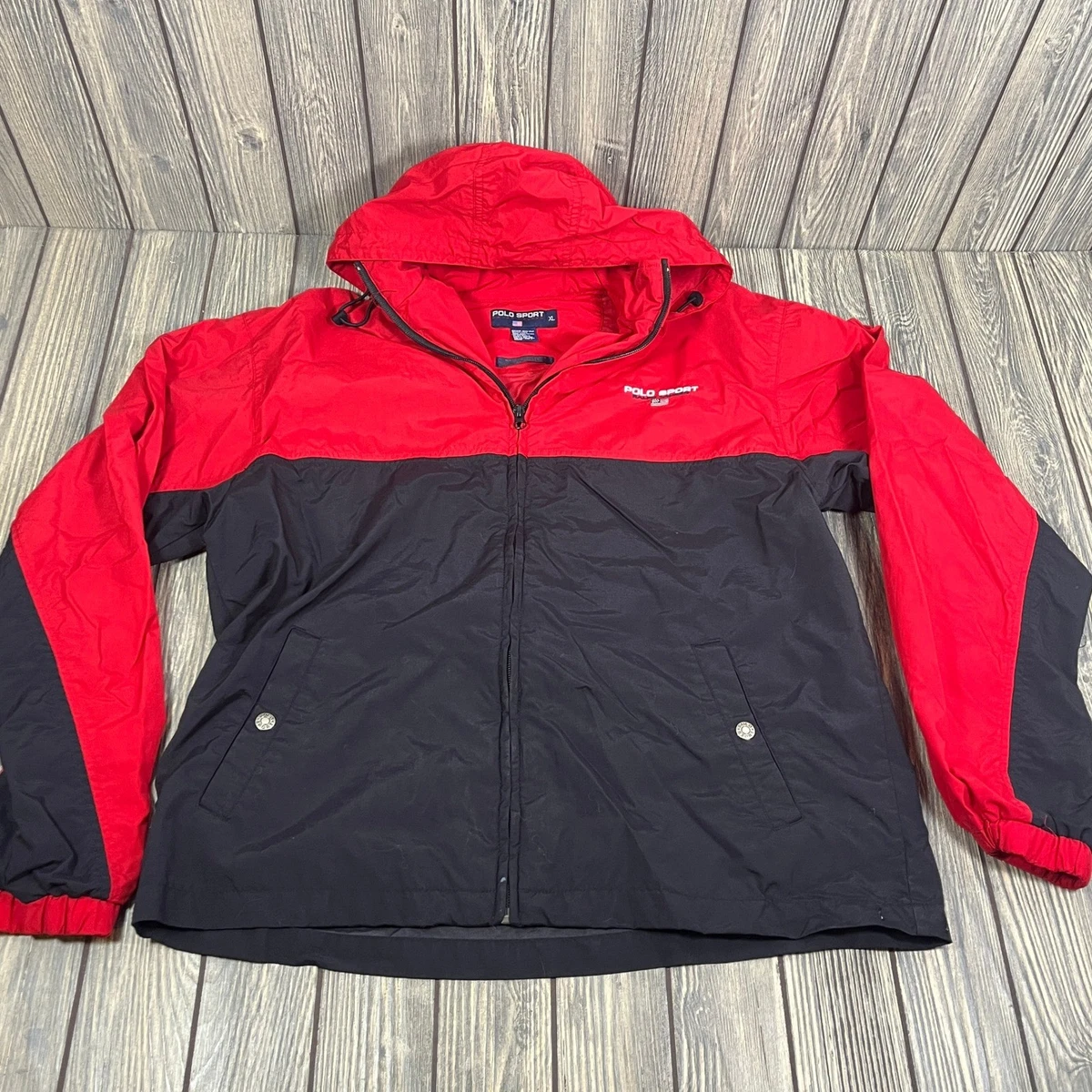 Polo Sport Coats, Jackets & Vests Red Nylon Outer Shell for Men