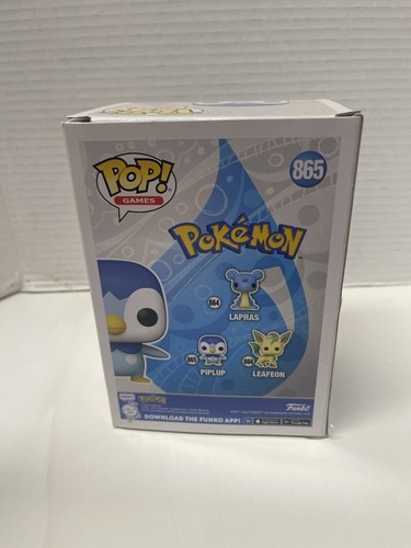 Funko Pop! Vinyl: Pokémon - Piplup #865 Sinnoh Starter Pokemon Center Piplup Pop - Bild 3 von 4
