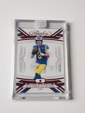 Panini Flawless 2023 Matthew Stafford Los Angeles Rams NFL Sealed /20