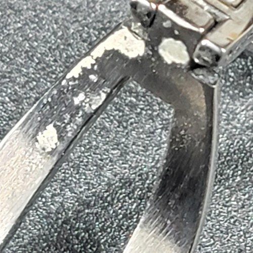 Fossil ES-1914 Womens Watch Silver Tone Stainless Steel Square 30M Bracelet - Bild 9 von 9