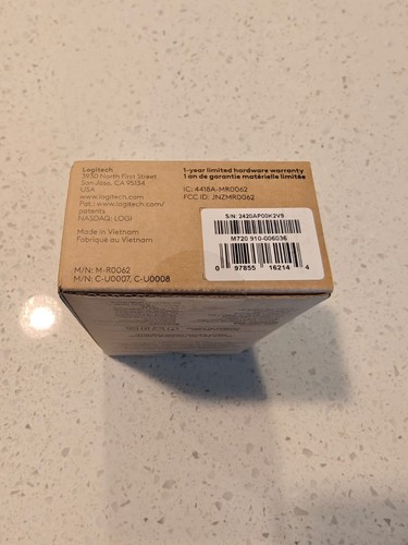 (NEW) Logitech M720 Triathlon Wireless Bluetooth Optical Mouse Black - 第 4/4 張圖片