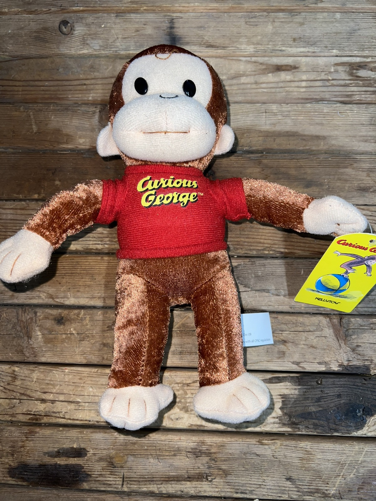 Curious George ぬいぐるみ 赤いシャツ s-l1600.jpg